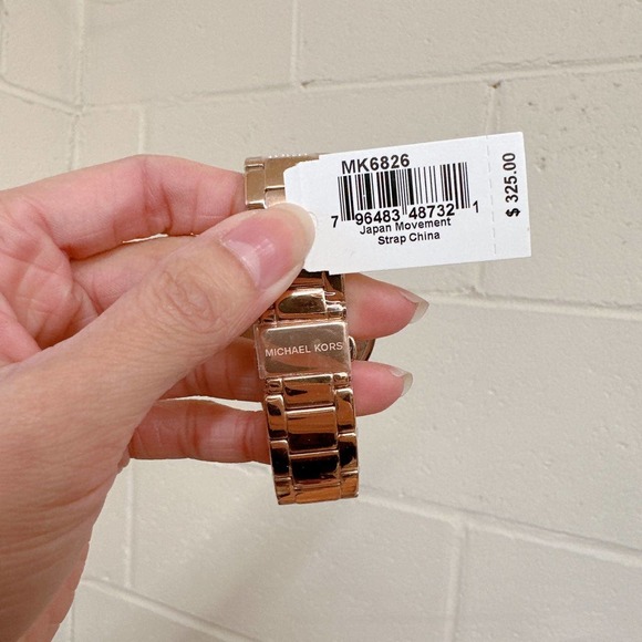 Michael Kors MK6826 Tibby Multifunction Rose Gold Tone Stainless Steel Watch - Picture 5 of 5